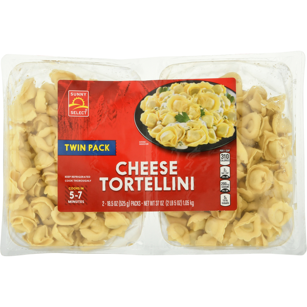 Packaged Cheese Sunny Select Tortellini, Cheese, Twin Pack hero