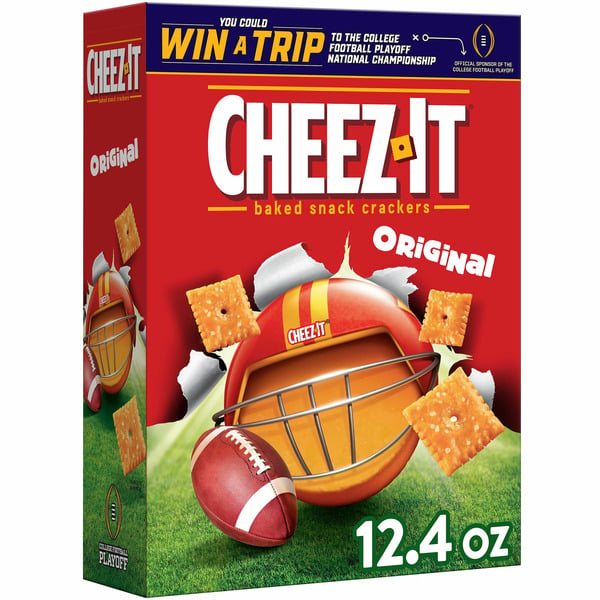 Crackers Cheez-It Cheese Crackers, Baked Snack Crackers, Lunch Snacks, Original hero