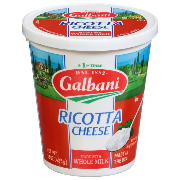 Packaged Cheese Galbani Whole Milk Ricotta hero