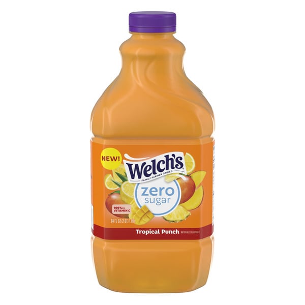 Welch's Zero Sugar Tropical Punch hero