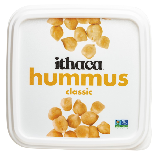 Prepared Meals Ithaca Hummus Classic Hummus, Non-GMO, Minimal Ingredients hero