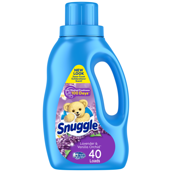 Laundry Snuggle Liquid Fabric Softener, Lavender & Vanilla Orchid, 37 Loads hero