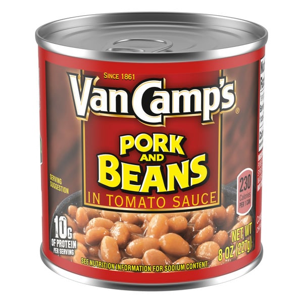 Canned Meals & Beans Mollie Stone's Pork and Beans Canned Beans hero