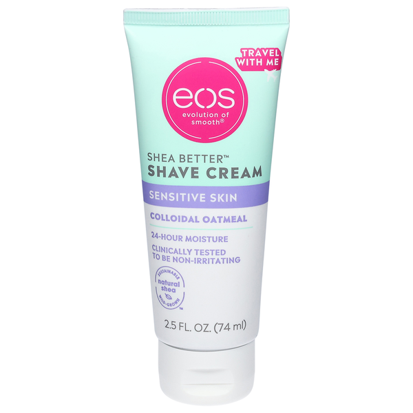 Shave Needs eos Shave Cream, Colloidal Oatmeal, Sensitive Skin hero