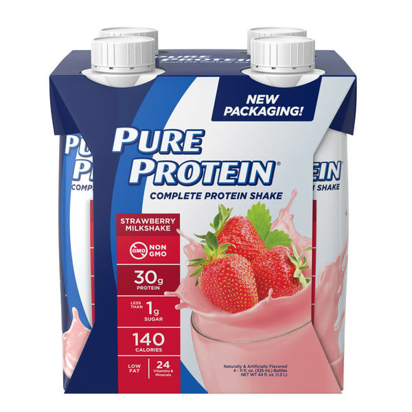 Energy & Sports Drinks Pure Protein Shake Strawberry hero