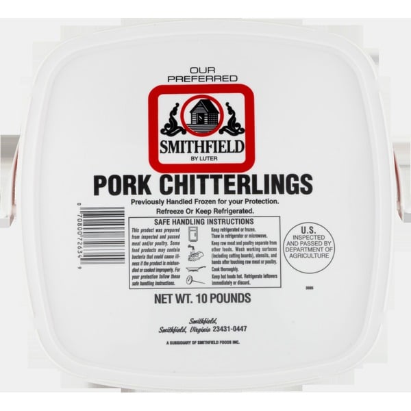 Fresh Pork & Ham Smithfield Pork Chitterlings hero