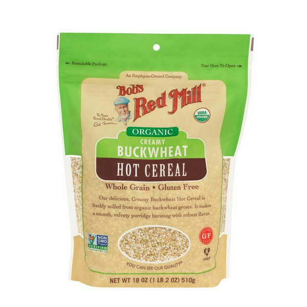 Cereal Bob's Red Mill Organic Gluten Free Creamy Buckwheat Hot Cereal hero