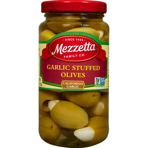 Pickled Goods & Olives Mezzetta Garlic Stuffed Olives hero