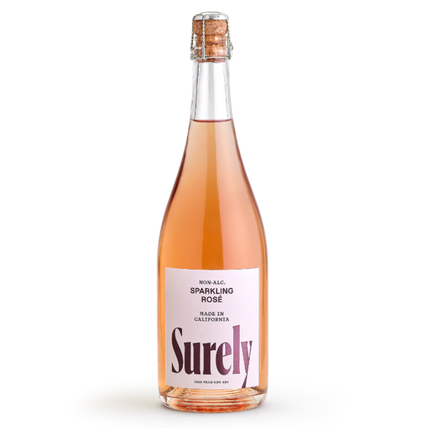 Surely Non-Alcoholic Sparkling Rosé hero