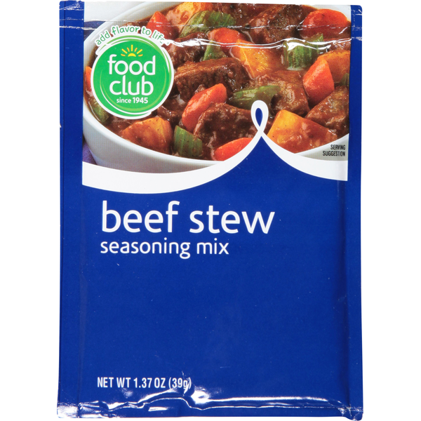 Spices & Seasonings Food Club Seasoning Mix, Beef Stew hero