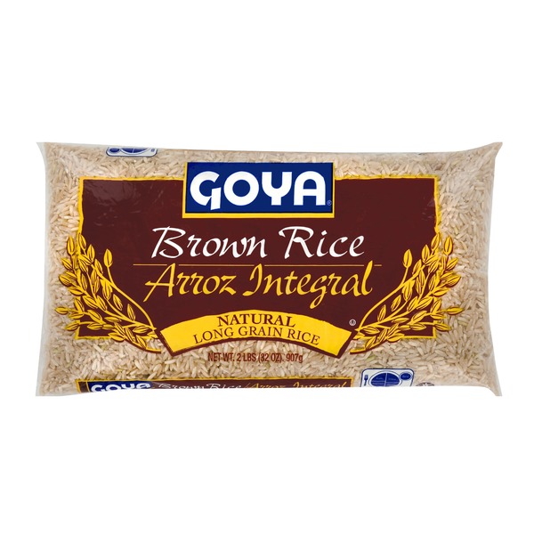 Rice & Grains Goya Natural Long Grain Brown Rice hero