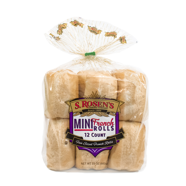 Prepared Meals S. Rosen's French Rolls, Mini hero