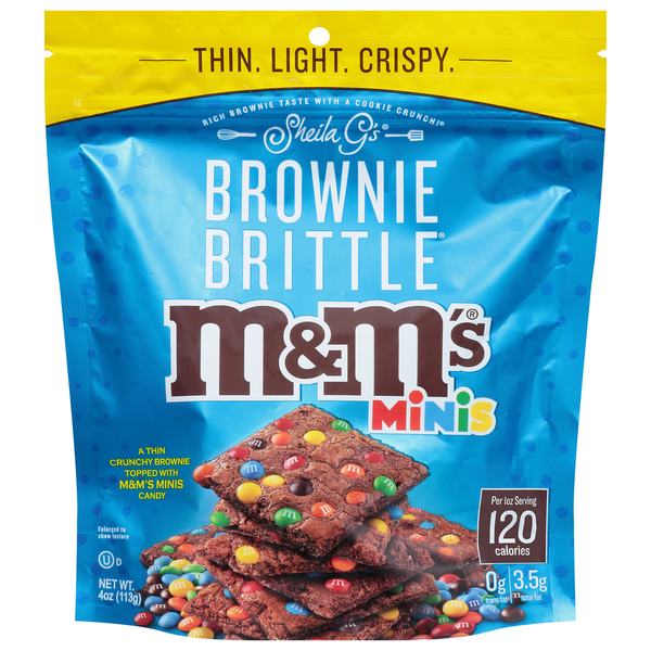 Candy & Chocolate Sheila G's Brownie Brittle, M&M's Minis hero