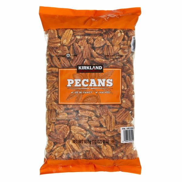 Fruit & Nuts Kirkland Signature Pecan Halves, 2 lb hero