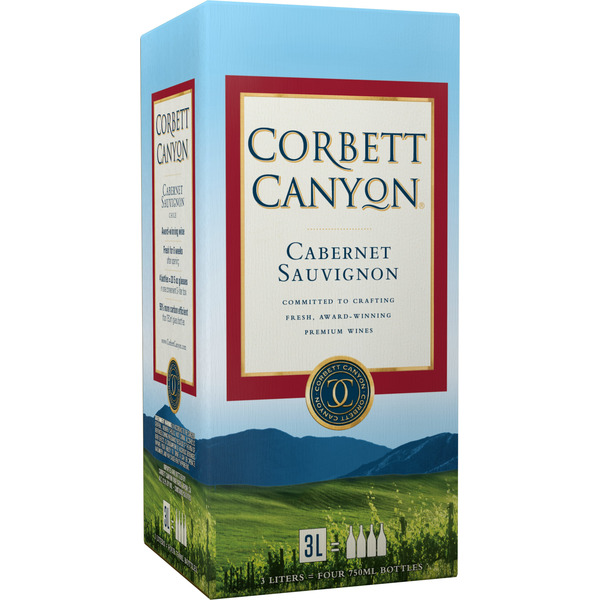 Red Wines Corbett Canyon Cabernet Sauvignon Red Wine hero