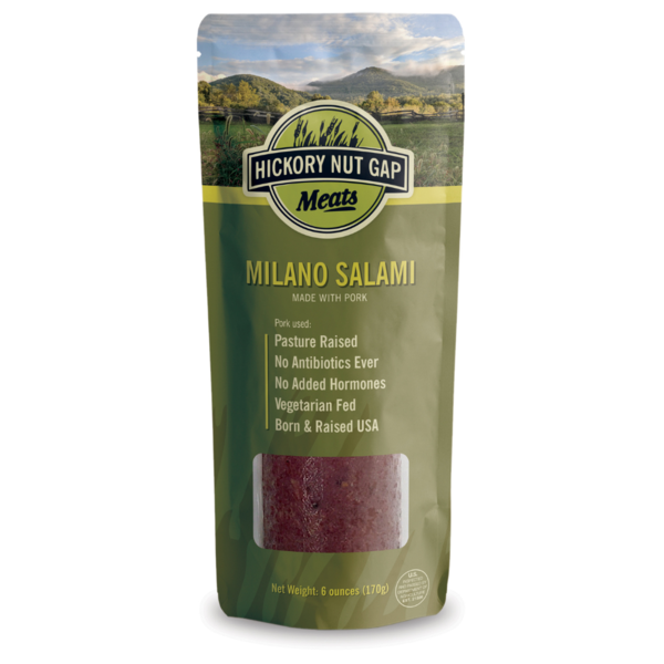 Lunch Meat Hickory Nut Gap Milano Salami hero