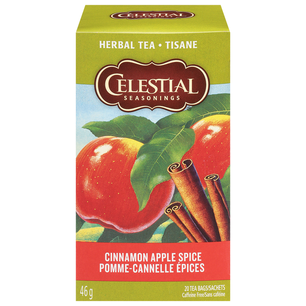 Tea and Lemonade Celestial Seasonings Cinnamon Apple Spice Tea hero