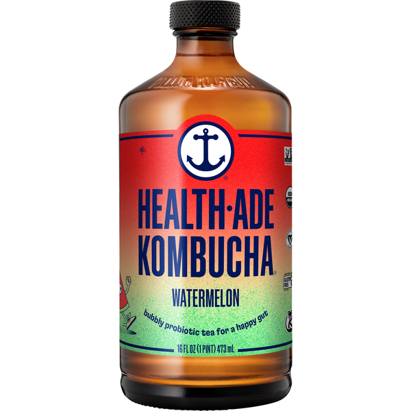 Kombucha (Produce) Health-Ade Kombucha, Watermelon hero