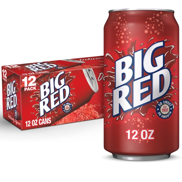 Soft Drinks Big Red Soda hero