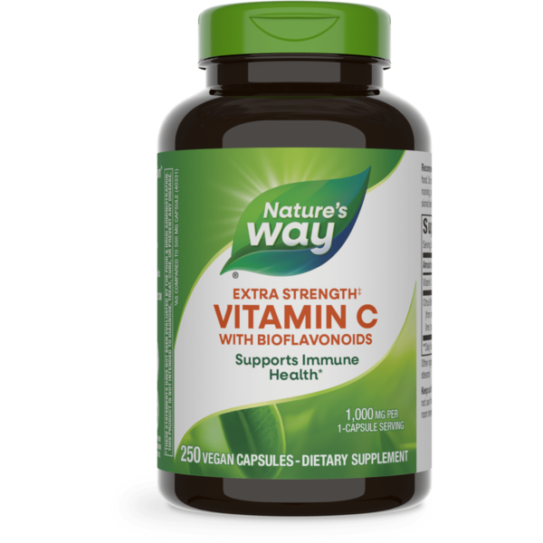 Vitamins & Minerals Nature's Way Vitamin C with Bioflavonoids Extra Strength‡ hero