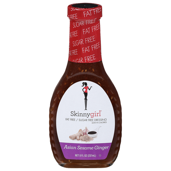 Skinnygirl Fat Free, Sugar Free Asian Sesame Ginger Salad Dressing hero