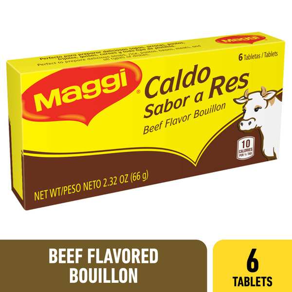 Maggi Beef Flavor Bouillon Tablets hero