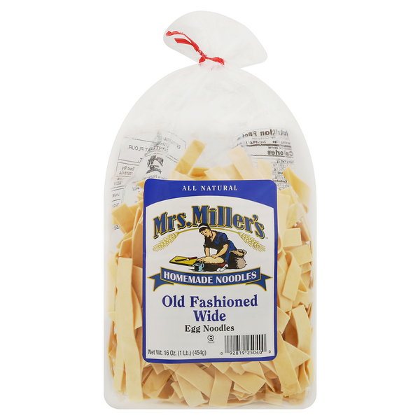 Dry Pasta Mrs. Miller's Millers Wide Nddle hero