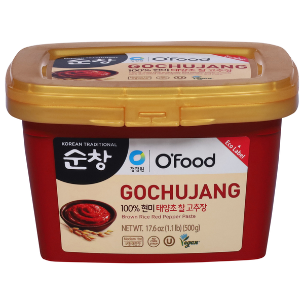 Condiments O'Food Brown Rice Red Pepper Paste, Gochujang hero