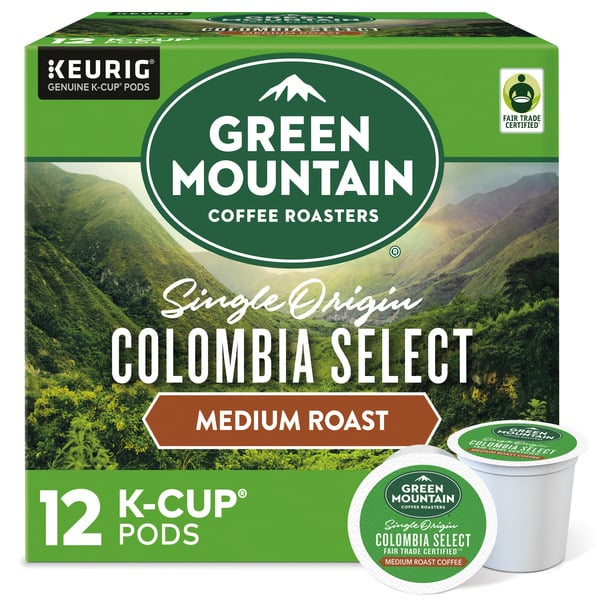 Coffee Green Mountain Coffee Roasters Colombia Select K-Cup Pods hero