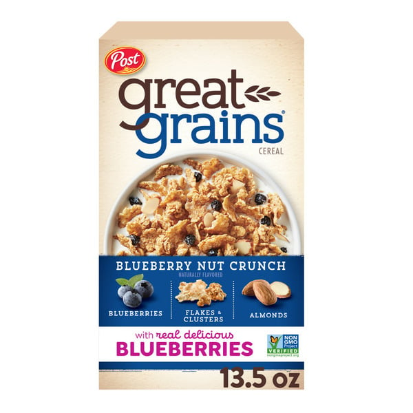 Cereal & Granola Post Great Grains Blueberry Nut Crunch Cereal hero