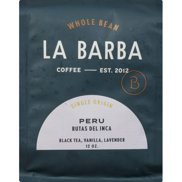 La Barba Coffee, Whole Bean, Peru hero