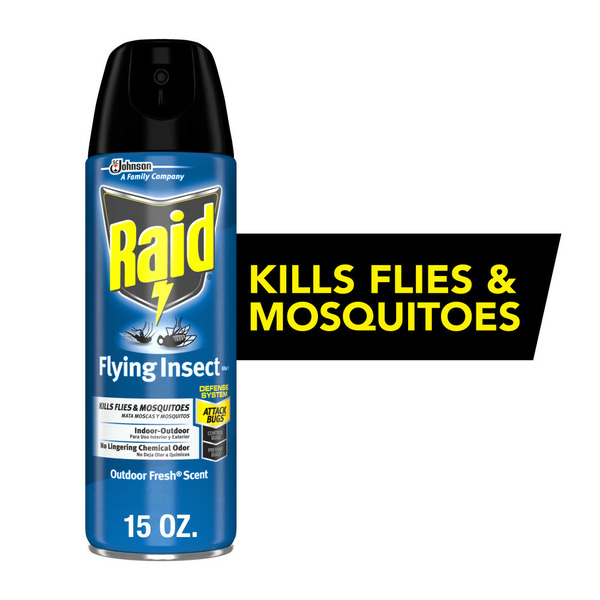 Bug Sprays & Insecticides Raid Flying Insect Killer Insecticide Aerosol Spray, Outdoor Fresh® Scent hero