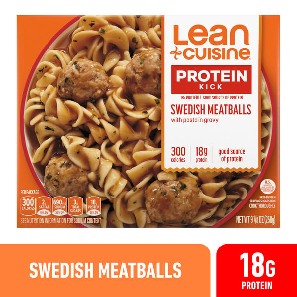 Frozen Appetizers & Sides Lean Cuisine Swedish Meatballs with Pasta hero