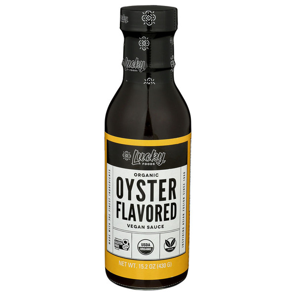 Condiments Lucky Foods Vegan Oyster Flavored Sauce hero