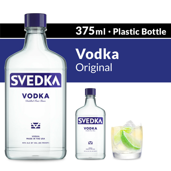 Vodka SVEDKA Vodka Plastic Bottle hero