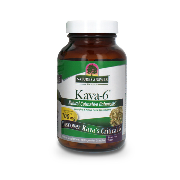 Vitamins & Supplements Nature's Answer Kava 6 Capsules hero