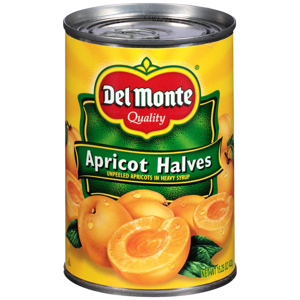 Canned Fruit & Applesauce Del Monte Apricot, Halves hero