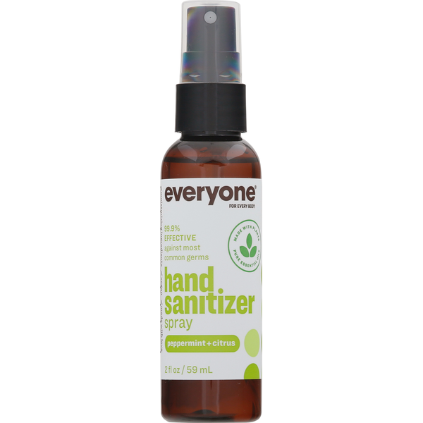 First Aid Everyone Hand Sanitizer Spray, Peppermint + Citrus hero