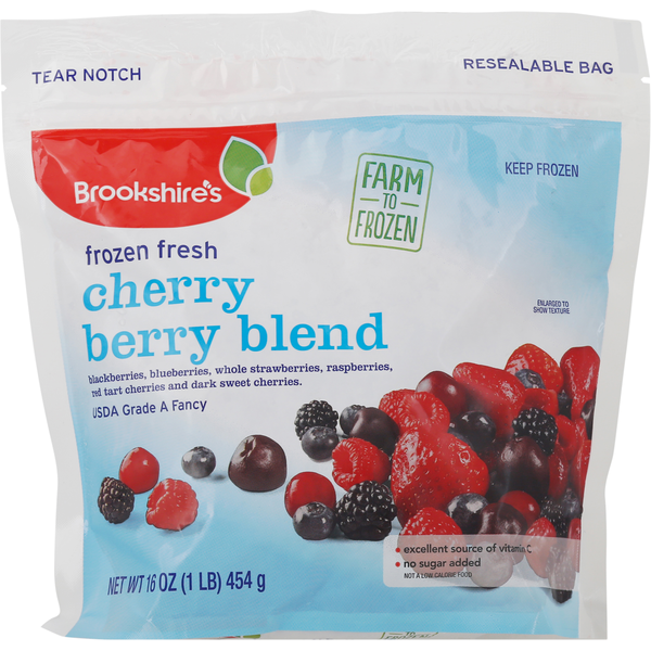 Fresh Fruits Brookshire's Cherry Berry Blend, Frozen Fresh hero