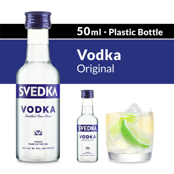 Spirits SVEDKA Vodka Mini Bottles hero