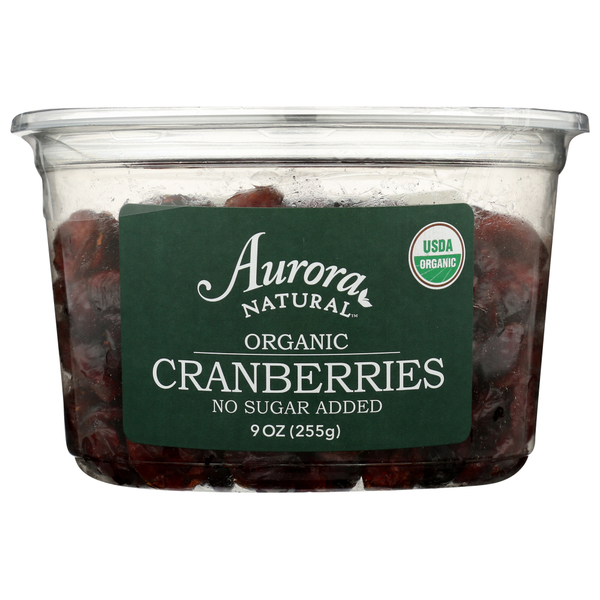 Trail Mix & Snack Mix Aurora Organic Dried Cranberries hero