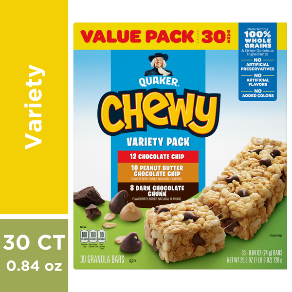 Energy & Granola Bars Quaker Variety Granola Cereal Or Fruit Bars hero