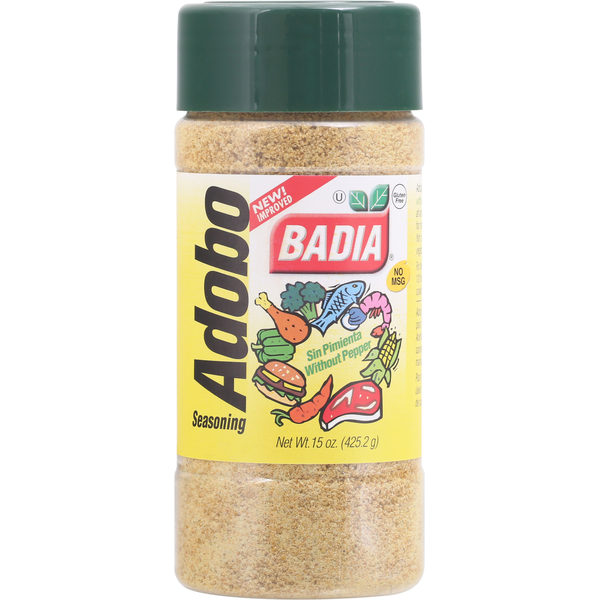 Spices & Seasonings Badia Spices Seasoning, Adobo hero