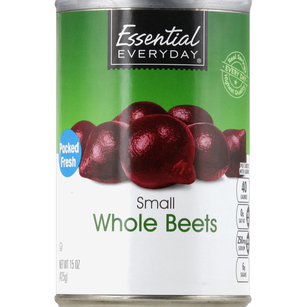 Canned & Jarred Vegetables Essential Everyday Beets, Whole, Small hero