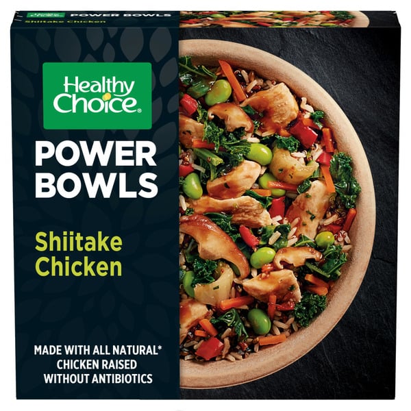 Prepared Meals Healthy Choice Power Bowls Shiitake Chicken Frozen Meal hero