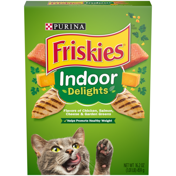 Cat Food & Care Purina Friskies Indoor Dry Cat Food, Indoor Delights hero