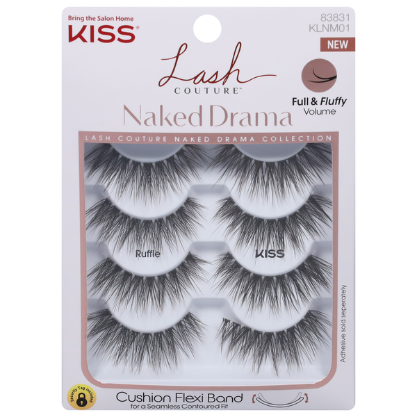 KISS Lashes, Naked Drama, Full & Fluffy Volume hero