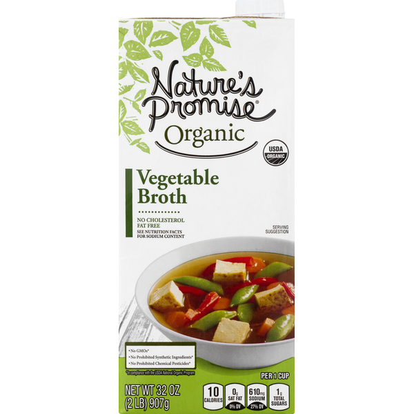 Soup, Broth & Bouillon Nature's Promise Organic Vegetable Broth hero