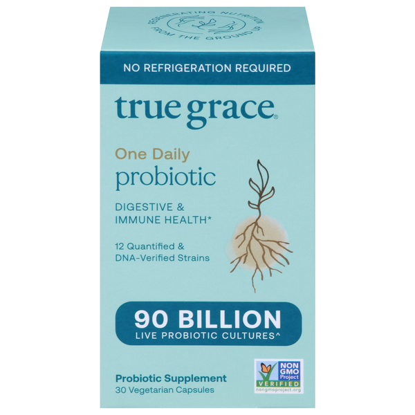 Digestion True Grace Probiotic, Vegetarian Capsules hero