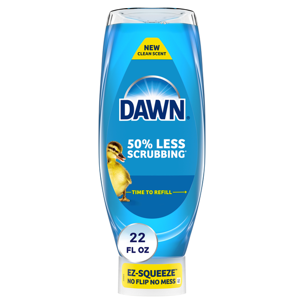 Cleaning Products and Supplies Dawn EZ-Squeeze Ultra Dishwashing Liquid Dish Soap, Original Scent hero